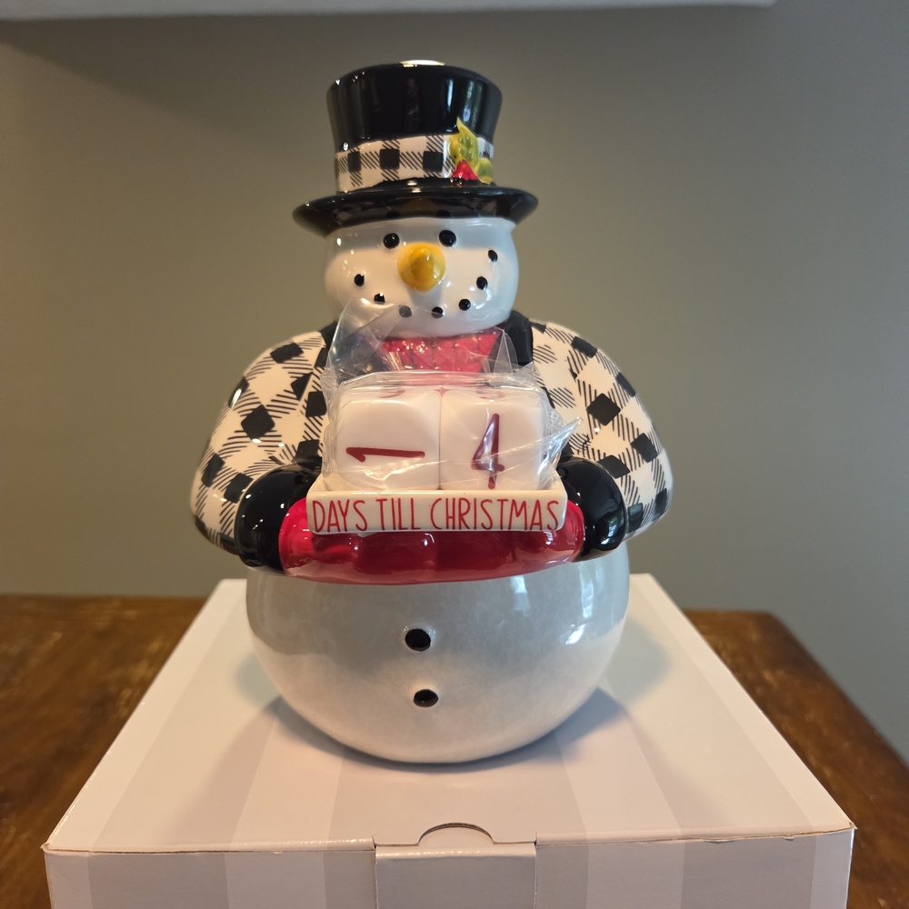Scentsy Snowman Countdown Christmas